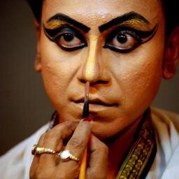 ProbsGupta's profile picture. Kathakali Exponent,Disciple of Guru Sri Sadanam Balakrishnan