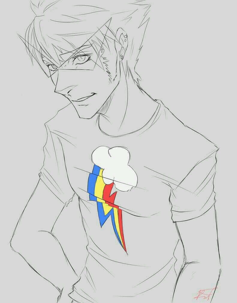 Orange is my favorite color, I like it because of it's multi-languaged name. (( Blind!Dirk, 18+ ))