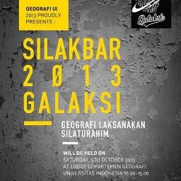 Geografi Laksanakan Silaturrahim Akbar 2013.
CP: Maryam 085215667079