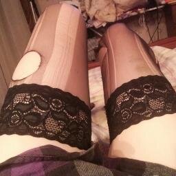 #kneesocks #stocking #lingerie #boobies