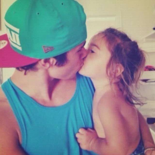 Stay at home daddy; raising the worlds most adorable girl. Hide your sons she's out for hearts.