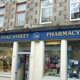 Twitter account for Largue Pharmacy and Duke Street pharmacy based in Huntly.