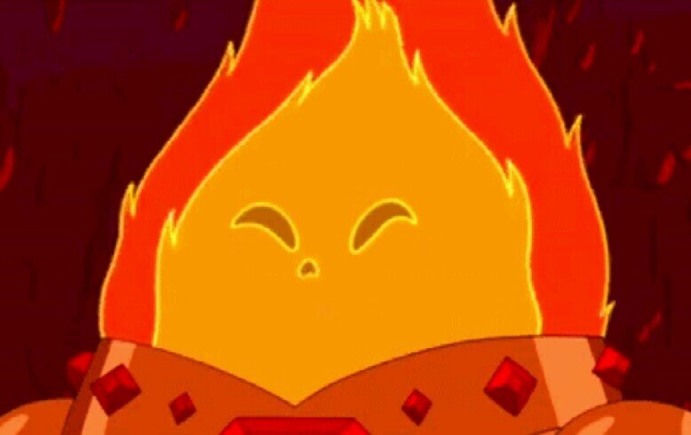 My daughter dared to imprison me in this lamp... And has the nerve to sit upon my throne! I am... The former Flame King, it seems.