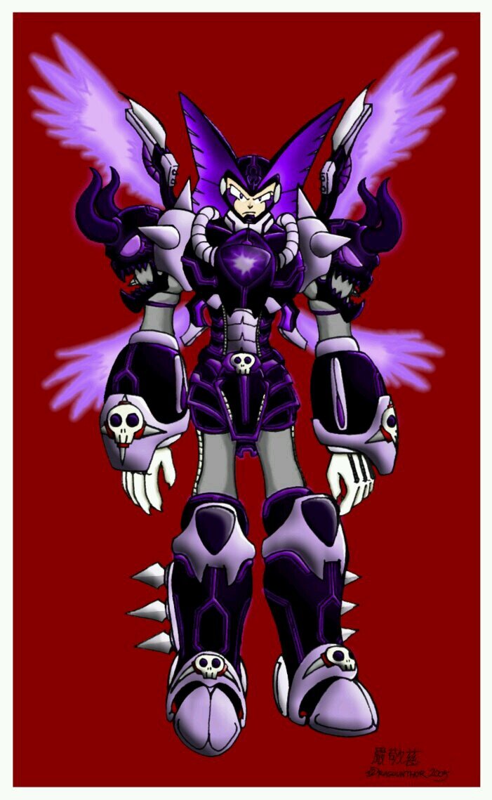 @StrongestRobot‘s insane/hyperactive side. Come out and play robot masters~ I won't hurt you...much~ *sadistic grin* And my darling Crystal...come to me~