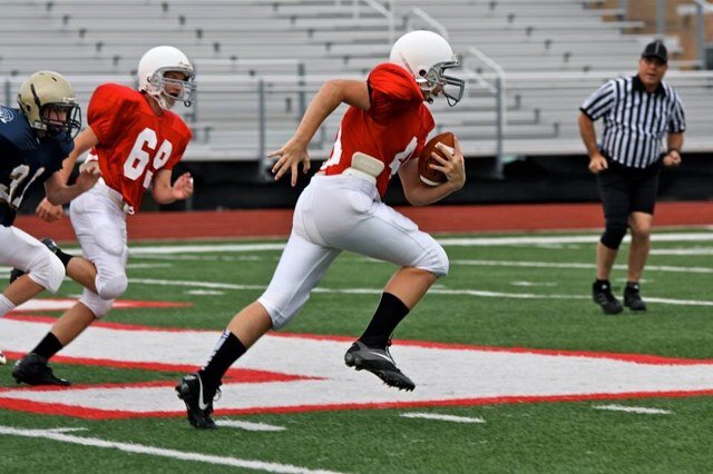 I play baseball and football.