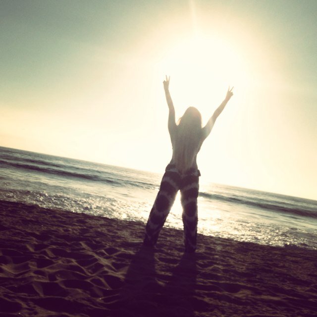 I see that I am a little piece of a big, big universe, and that makes it right.