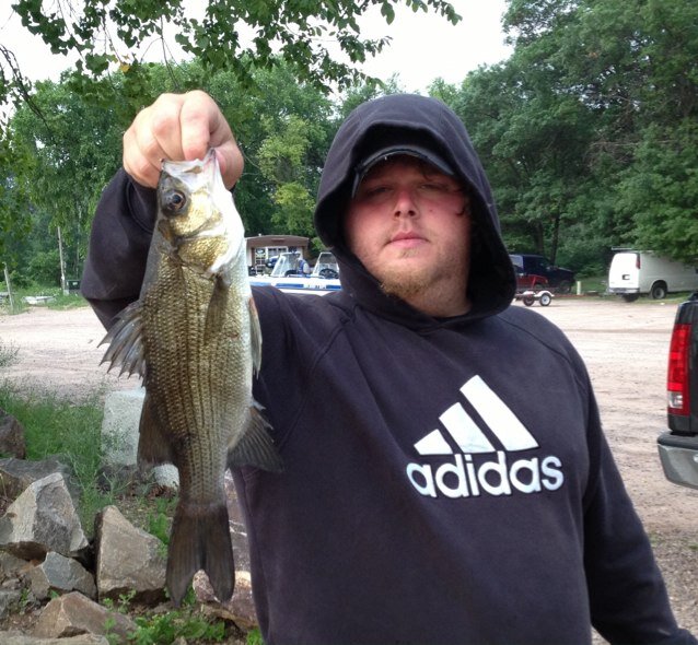 Future lottery winner, pro fisherman