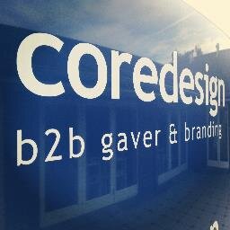 CoredesignAS's profile picture. Coredesign A/S hjælper virksomheder med at blive husket gennem reklameartikler, profilbeklædning og firmagaver.