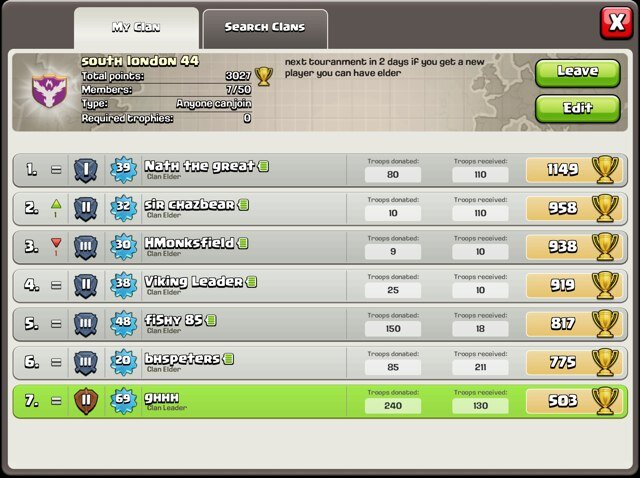 Join are clan as we grow