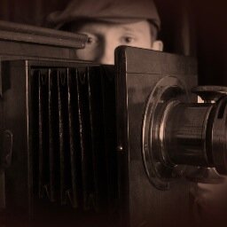 JollyGoodPics's profile picture. Mobile vintage photo studio for your wedding or special event.  See our spiffing early 1900's camera in action, it's a sight to behold!