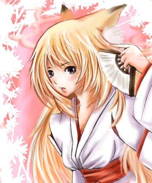 I'm Moriko, the kitsune. But thats a secret, don't tell anyone~ [bi][Hentai]