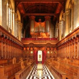 The Chapel of Hertford College, in the University of Oxford. Wonderful acoustic, organ and choir. Loves Evensongs, Eucharists and candlelit Complines.