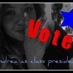 voteforandrea1's profile picture. Andrea has the potentiality to be your class room President. Vote for her for a better period 2 class.