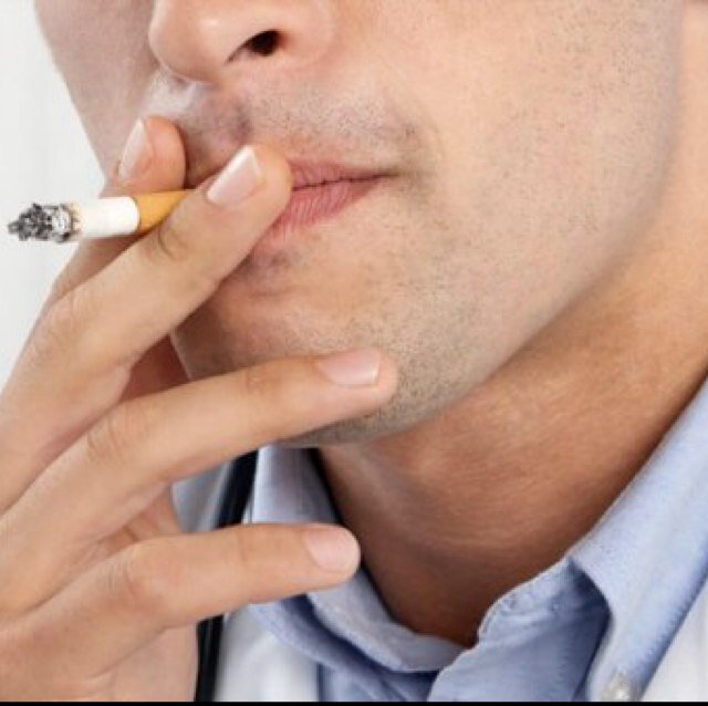 board certified pulmonologist. pack-a-day smoker.