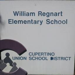 This is the Twitter profile for the Regnart Elementary School PTA, in Cupertino, CA.