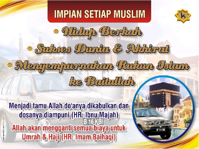 Melayani umroh dan haji
