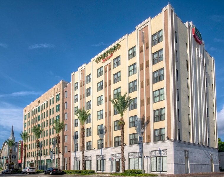 Our Courtyard by Marriott is located in downtown St. Petersburg, and isn't your typical cookie-cutter hotel.