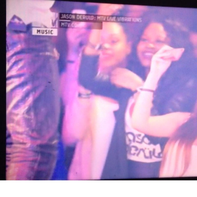 Probably fangirling...@jasonderulo