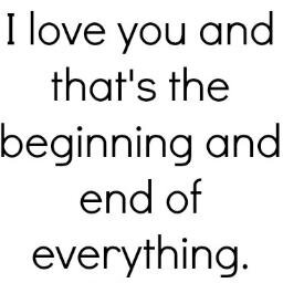 I'm jealous of anybody who has ever hugged you, because for that moment, they held my entire world.