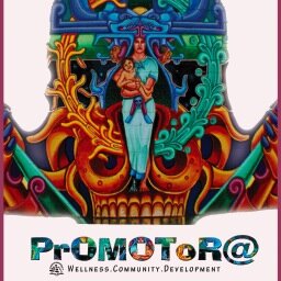 Plaza Aztlan home to culture, holistic services & art programs. Run by Colorado's oldest Promotora program, hosting education, collaboration & wellness