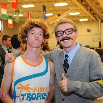 6th member of the Always Sunny crew. Cross breed between Lebron and Steve Carrel. Modern day Chandler Bing. Brought sexy back before JT. Ducky tie enthusiast.