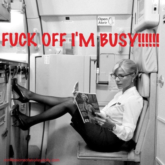 Because at 35,000ft there's no way out. #crewlife #flightattendantproblems #FAproblems ✈️