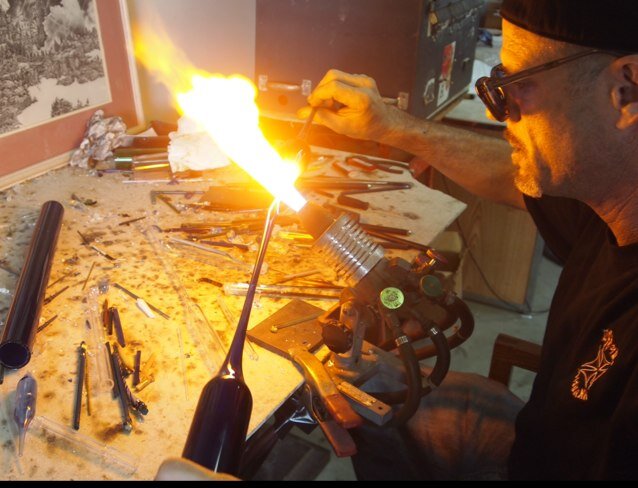 RichieRichGlass's profile picture. Glass blower | specializing in many different glass design
