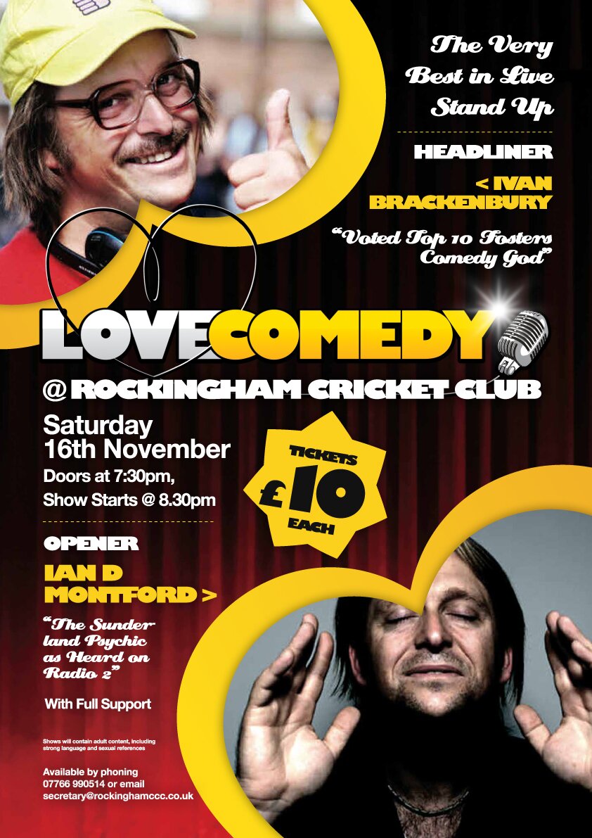 lovecomedy101's profile picture. Bringing the best in comedy talent to the lovely folk in the North