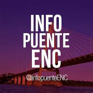 Información del Puente Roque González de Santa Cruz en tiempo real, de manera comunitaria. @infopuenteENC