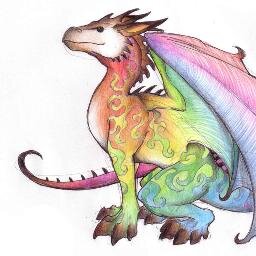 I am a RAINBOW... Dragon. I belong to @FranceInfinity and I just hang around with the old man @YumeNoKami #RP