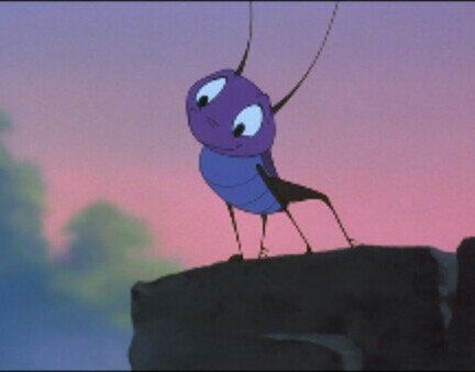 I'm cricket and I'm lucky kinda...I travel with Mulan and Mushu.