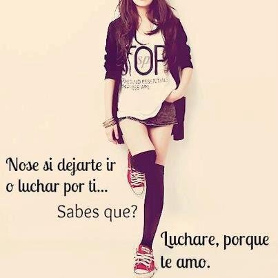 Viviendo la vida.