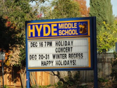 Hyde Middle School !! go lions !! first dance on september 27 2013