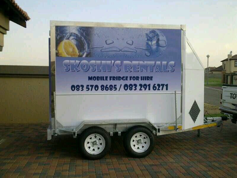 We are here to offer you with the best serivce delivery of our VIP mobile toilets and fridges