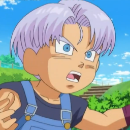 Hola soy Trunks // Tengo 6 años // Mis padres son Vegeta y Bulma // Mi mejor amigo Goten // Vivo en la C.C