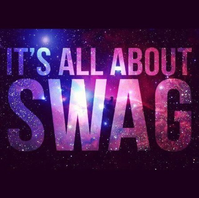 Alleen voor swaggers.