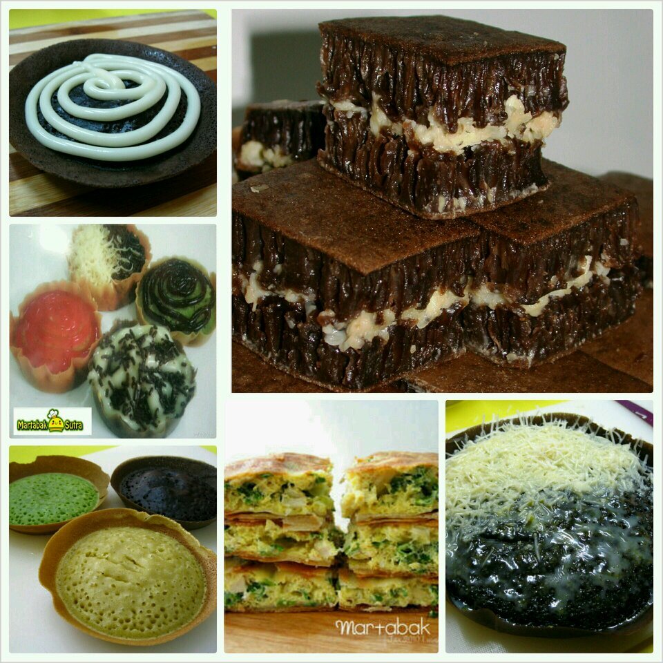 Martabak Sutra (Manis dan telur) bermacam-macam toping ,Pasar Modern Bintaro Sektor 2,
Buka dari 09.00-22:00 ,Untuk pesanan acara :081282707420