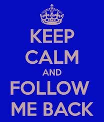 I follow you, you must follow back me // no follow back = unfoll // follow back tanpa mention. gak follback sama dengan unfoll