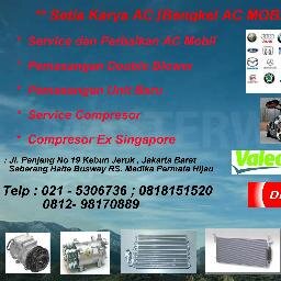BENGKEL AC MOBIL DAN SERVICE AC MOBIL SETIA KARYA , ADALAH BENGKEL AC YANG MELAYANI  SERVICE DAN PERBAIKAN AC MOBIL UNTUK SEMUA MERK MOBIL, SERTA MELAYANI PEMAS