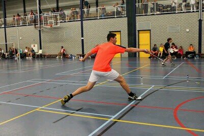17 jaar// badminton Phido team 2 // ludgercollege 5hd // doetinchem