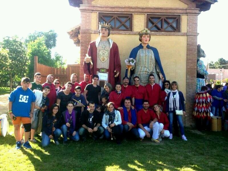 Colla gegantera del Barri dels Abells de Canet de Mar