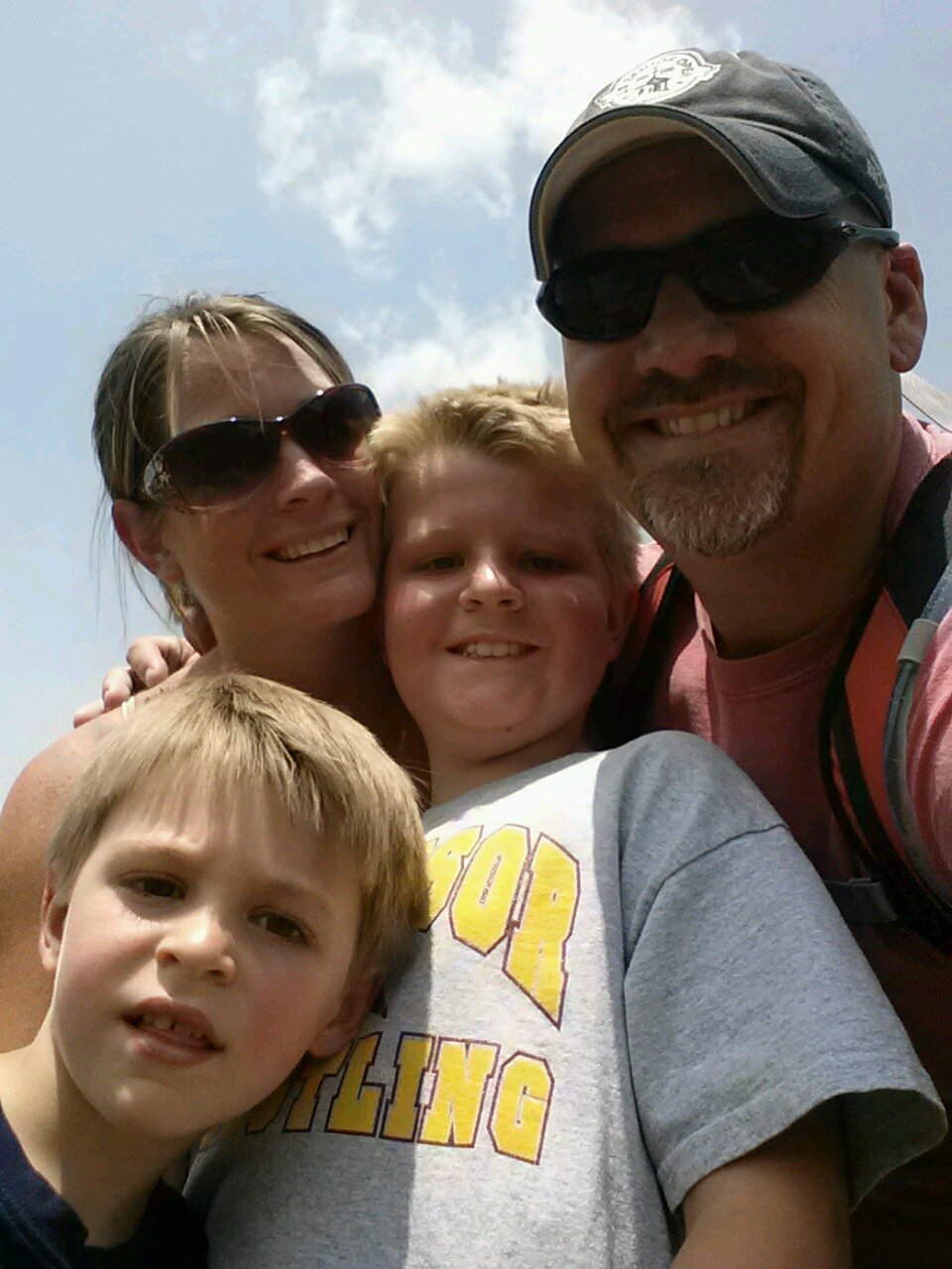 Father of 2 outstanding children, Husband to a saint.