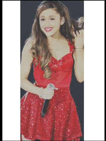 That girl who sing put your hearts up is my inspiration