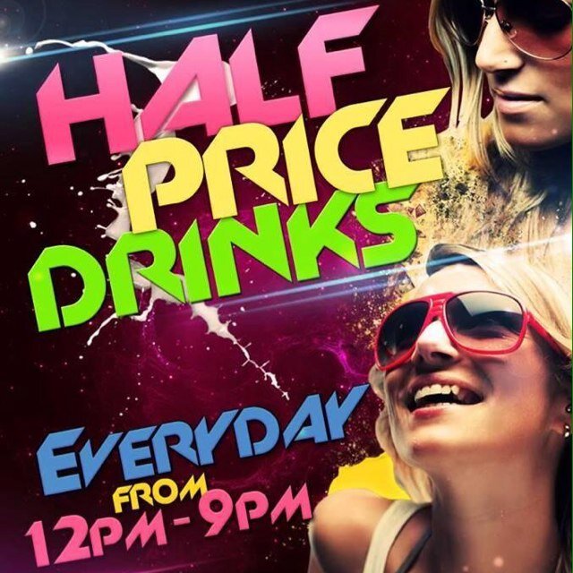 Fourways, Pineslopes Shopping Centre.. HALF PRICE DRINKS ON ALL DRINKS 12pm-09pm EVERYDAY