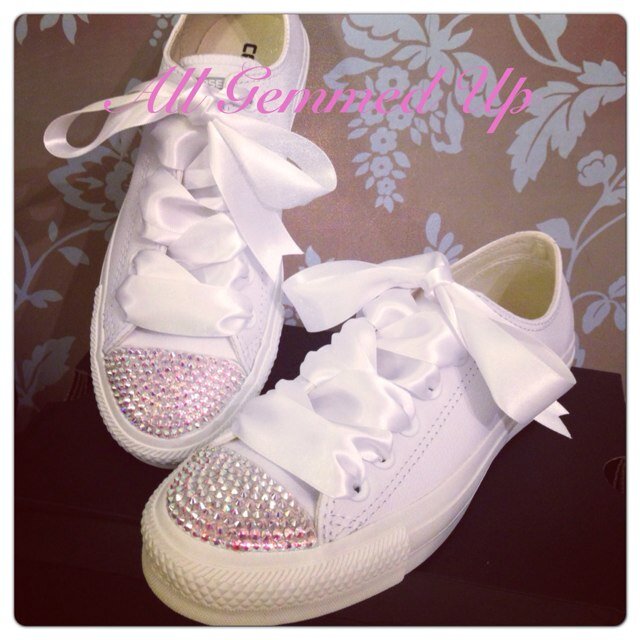 Customised Converse, Vans, Nikes with genuine Swarovski Crystals. We can also do iphone & ipad covers, mirrors, dummies! All items made to order!