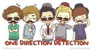 I love one direction i just love them❤❤.And i love mustache's❤❤. I love one direction and mustache❤❤❤❤. And follow me i follow back!!!!