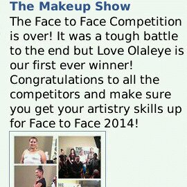 Professional makeup artist, Author, Business consultant and an inspirational Speaker. Winner Face to Face international makeup competition in Orlando Florida