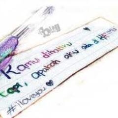 Aku menc{i}ntaimu karna اللّهُ :)dan atas kehendak  اللّهُ :)