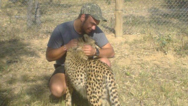 ...I'm crazy about wild animals! I love playing guitar, riding my motocross bike and walking in the bushveld...