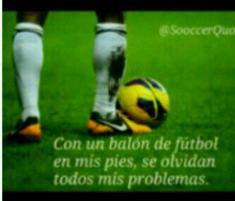 mi unico sueño es ser un gran futbolista
